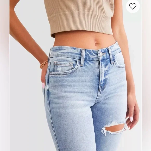 Flying Monkey - Mid-Rise Flare Stretch Jean - 31/32 - Picture 6 of 9